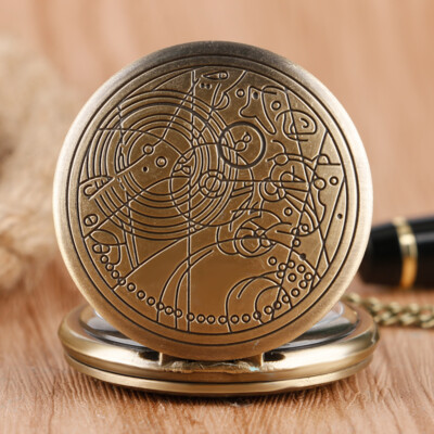 Montre De Poche Vintage, Montre De Poche À Quartz Avec Chaîne, Doctor