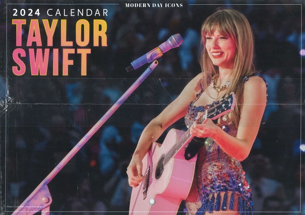 Taylor Swift Annual Review Magazine with Free 2024 Wall Calendar