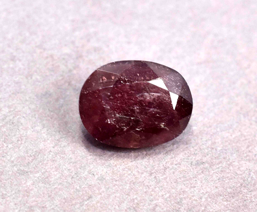 Lot De 4 Rubis Naturels Bruts – 18.95 Ct – Couleur Rouge Rosé – Mine Mozambique