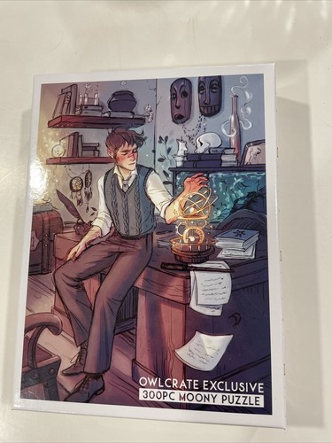 New Owlcrate Exclusive Harry Potter Moony Remus Lupin 300 Pc Jigsaw Puzzle Ebay