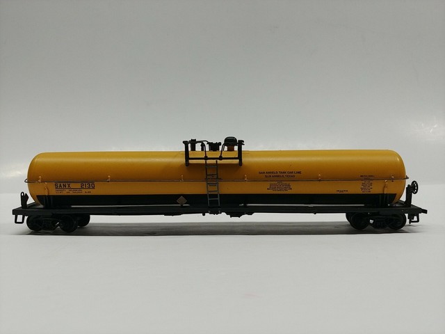 Ho Scale Athearn 62 Ft Tank Car Line Sam Angelo Texas Sanx 213d For Sale Online Ebay
