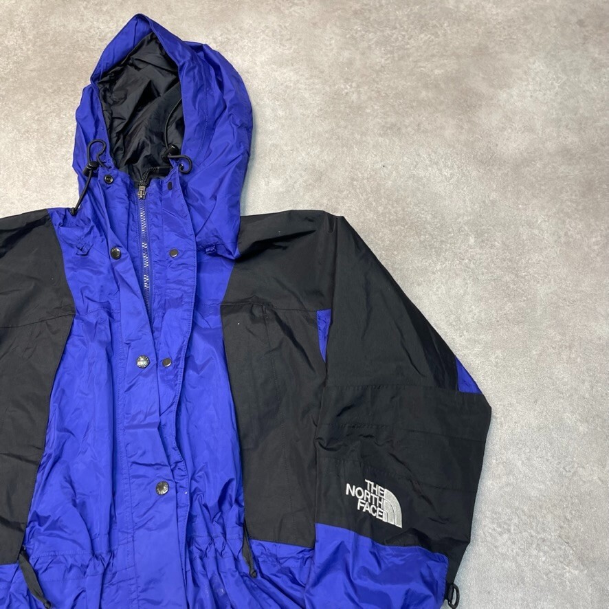 The North Face Mountain Jacket Womens Goretex 90s Vintage Coat, Purple Small image 2