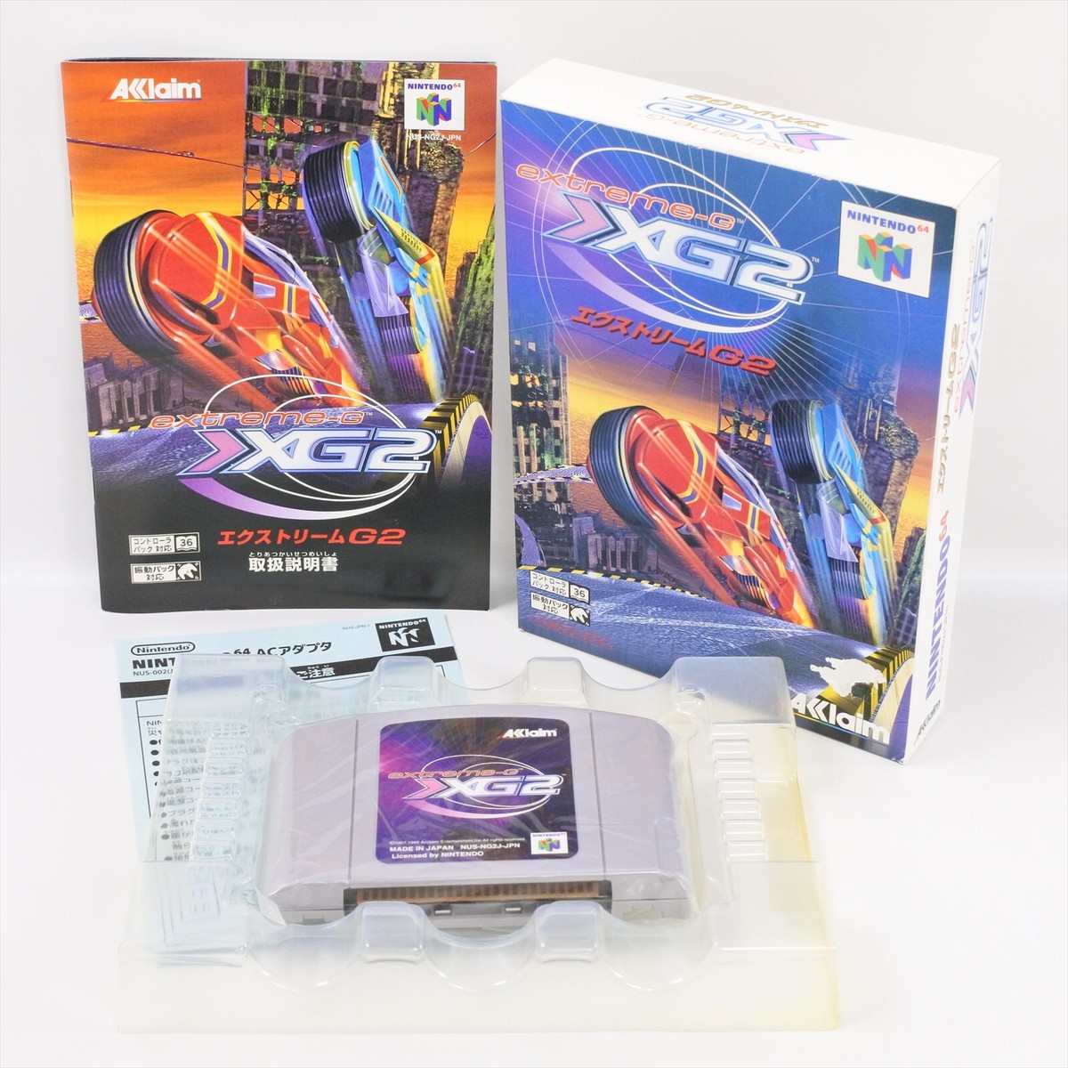 EXTREME G 2 g2 XG2 Nintendo 64 3338 n6 | eBay