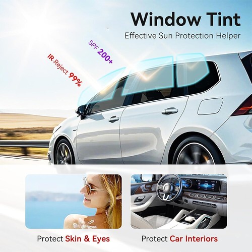 15% VLT Uncut Roll Window Tint Film20" x 10'ft Feet Car Home Office Glass 3M - Picture 4 of 13