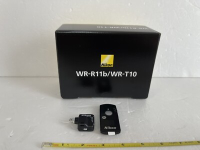 Nikon Wireless Remote Controller WR-R11b WR-T10 Set for Z5 Z6 Z7
