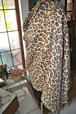 LEOPARD ANIMAL PRINT SILK CASHMERE Pashmina Shawl SCHAL  18 DESIGNS CHOICE
