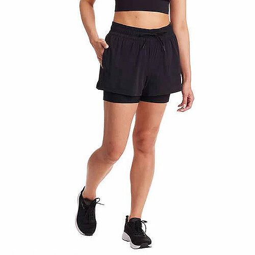 フィットネスボトムス SPYDER Women's Training Tricoat Shorts SPJMCNTR251WBLK Spyder Active Ladies' Woven Shorts | eBay