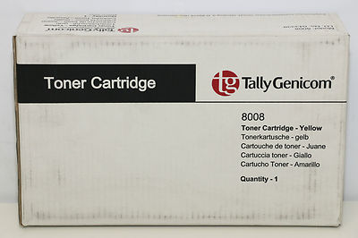 TallyGenicom 043338 Original Toner, gelb, 6.600 Seiten 8008
