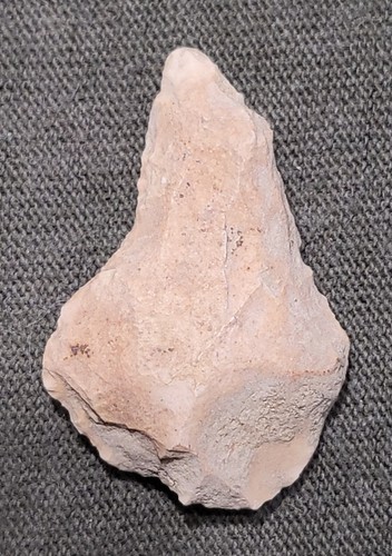 WELL USED AUTHENTIC ARKANSAS STEMMED SPEAR NICE ARTIFACT KNIFE ARROWHEAD TOOL