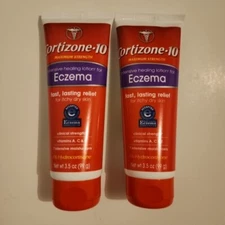 Cortizone 10 Lotion Intensive Healing Eczema Lotion 3.5oz X2 Exp 2027+
