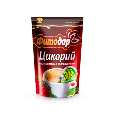 Zichorien-Pulver mit Weißdorn Fitodar 100 g - Цикорий, растворимый с боярышником