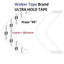 Ultra Hold Tape by Walker Tape Co Shape BB 3 packs = 108 pieces