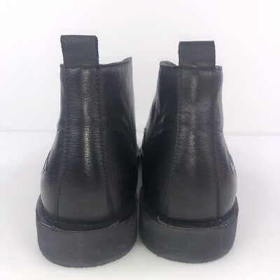 Mens Robert Graham Pieta Leather Chukka Boots Black #RG5416B Size 10.5 Mens Robert Graham Pieta Leather Chukka Boots Black #RG5416B  main image 4