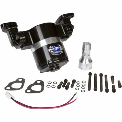 #ad #ad Small Block Chevy Electric Water Pump Black 283 327 350 400 SBC High Flow EWP $119.95