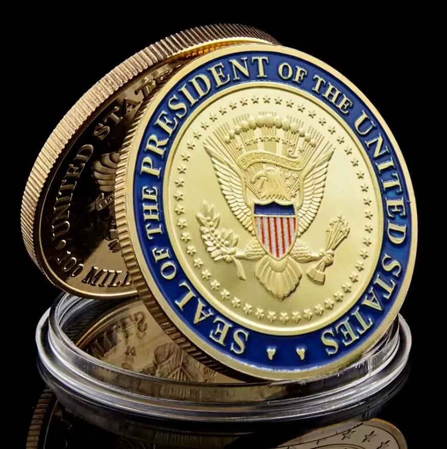 US Secret Service Police Collector Challenge COIN Gedenk Münze Badge Abzeichen