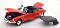 Citroen Ds 19 1961 Cabriolet Mit Weich Top Red Norev 181599 1/18 Metal Roadster
