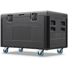 Cable Trunk ATA Road Case Heavy Duty Utility Road Trunk Flight Case with Wheels