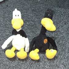 #186 Vintage McDonalds 2002 Sitting ducks plush beanie beany X2