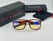 Gunnar Intercept INT-02301  24K Micron  Amber Gaming Glasses Tortoise NEW RARE
