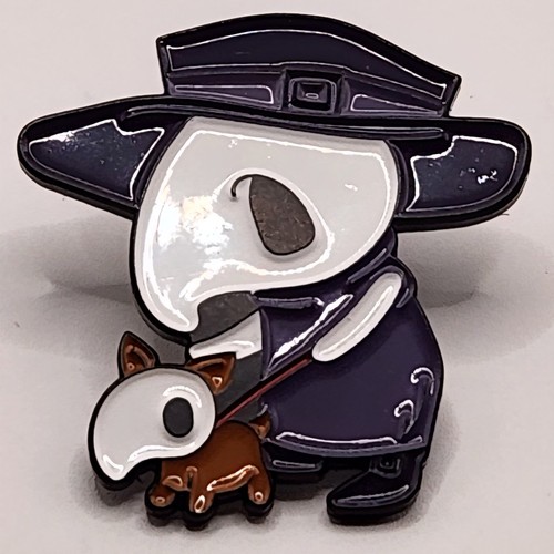 Your Friendly Neighborhood Plague Doctor BoxLunch Blind Enamel Pin Dog Puppy - Picture 11 of 24