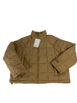 Halfdays Nellie Packable Puffer Jacket Chai Women s SZ Large Snow Ski Travel New