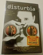 Disturbia (DVD, 2007, Widescreen) New Factory Sealed