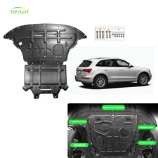 2Pcs For Audi Q5 2009-2017 Under Engine Splash Guards Front Engine Mud Flaps