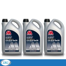 3 x 5 Litre - Millers Oils XF Premium C5 ECO 5W20 Fully Synthetic Engine Oil 8.65 per litre