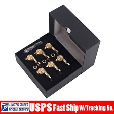 6R Guitar String Inline Tuning Pegs Locking Tuners Keys Machine Heads Heavy Duty