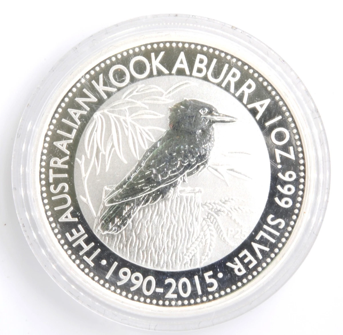 Australian Kookaburra 1 oz Precious Metal Content per Unit 2015