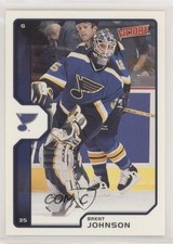 2002-03 Upper Deck Victory Brent Johnson #186 0f6w