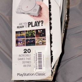 Sony PlayStation Classic Microconsole Gray USB with Controller