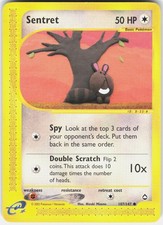 Sentret 107/147 Common Aquapolis Pokemon Lightly Played on eBay