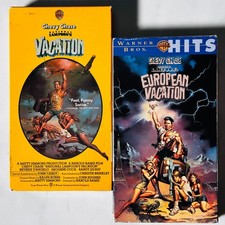 Chevy Chase - VHS Lot of 2 - National Lampoon's Vacation - European Vacation
