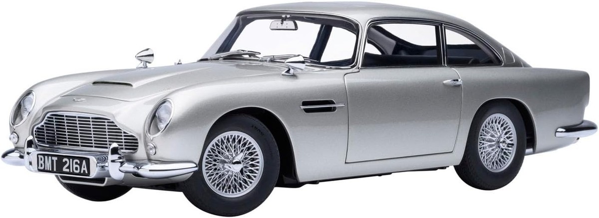 AUTOart 1/18 Aston Martin DB5 “007/Goldfinger” Bond Car Completed
