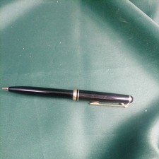 Montblanc Kugelschreiber 215 Schwarz/Gold mit Hebel 