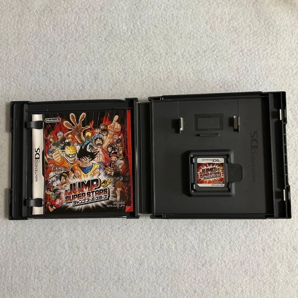 Jump Super Stars & Jump Ultimate Stars Set Nintendo DS NDS Japan Version Tested - Image 4 of 4