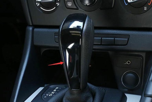 Gear Shift Knob Head Cover Trim 1PCS Fit For BMW X1 E84 2010-2013 Bright Black - Picture 18 of 20
