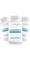 ( 3 Pack ) Pure Health Research PARABROOM Intestinal Cleanse Formula 60 Caps 27