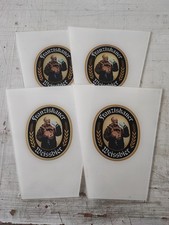 4 x Plexiglasscheiben der FRANZISKANER WEISSBIER BRAUEREI / Bier / Werbung