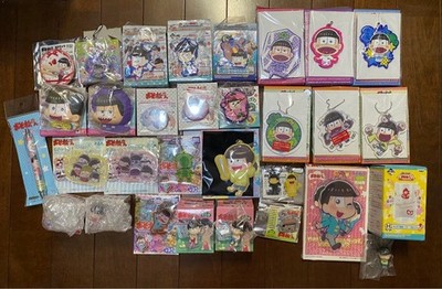 Osomatsu San Acrylic Keychain Rubber Mascot Bundle Collectible Anime Figures