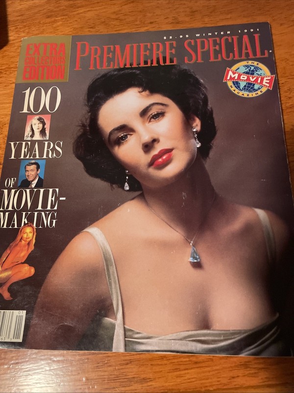 Premiere Movie Magazine Winter 1991 Special Collectors Ed. 100 Years Of Movies