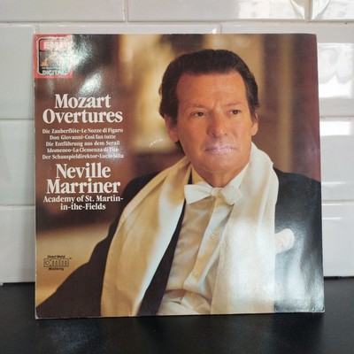 ASD 4101 - MOZART - Overtures MARRINER Academy Of St Martin-i-t-f - Ex LP Record