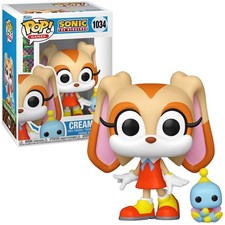 Funko POP! Figura Vinilo Juegos Sonic the Hedgehog Crema con Queso #1034 Nuevo