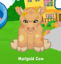 Webkinz Classic Marigold Cow CODE ONLY