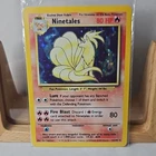 Pokémon TCG Ninetales Base Set Holo Rare Unlimited 12/102 1999 NM