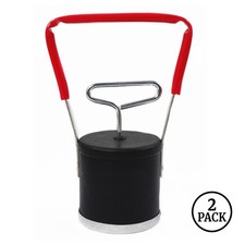 2 Pack Magnetic Separator Pick Up Tool Industrial 16 lbs Quick Release Handle