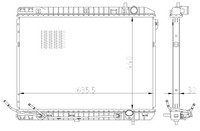 Nrf 59297 KüHler, MotorküHlung FüR Kia