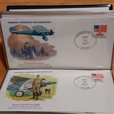 Lindbergh Commemorative Collection & Historic Soviet Aircraft First Day Covers