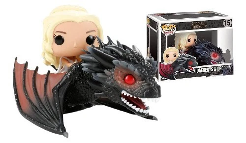 Funko Pop Rides Game of Thrones Daenerys and Drogon #15 Vinyl Figure